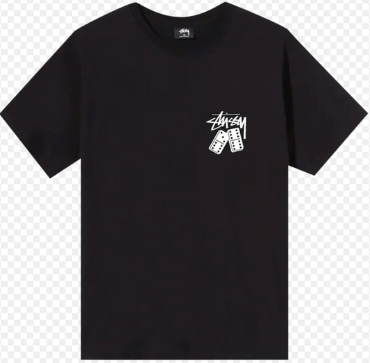 Stussy Dominoes Black Tee