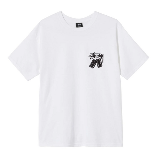 Stussy Dominoes White Tee
