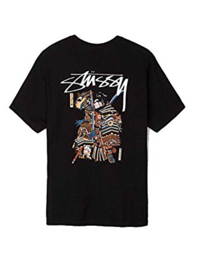 Stussy Samurai Black Tee