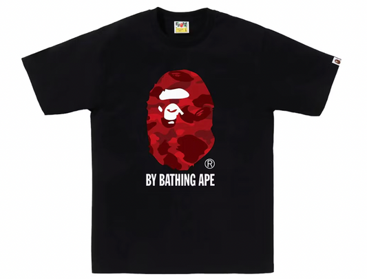 BAPE Color Camo By Bathing Ape Tee Black/Red