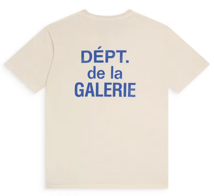 Gallery Dept. French Tee Cream Blue