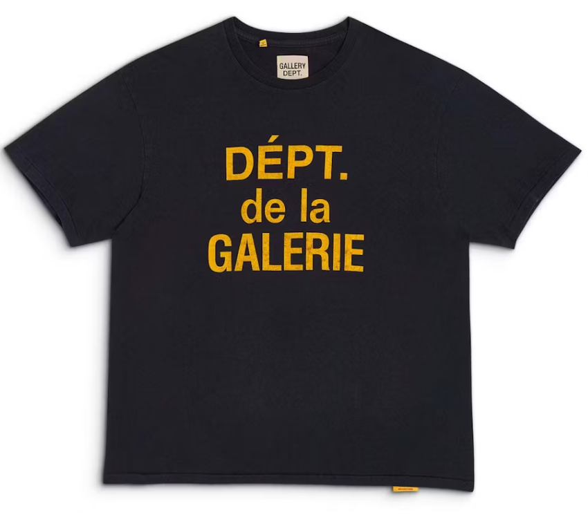Gallery Dept. Dept De La Galerie Classic Tee Black