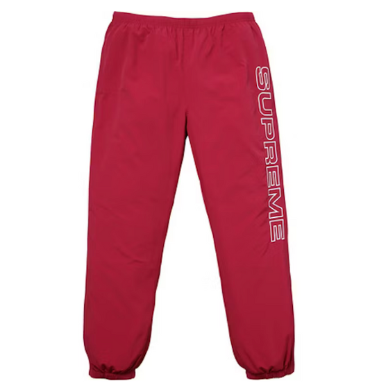 Supreme Split Track Pant Red