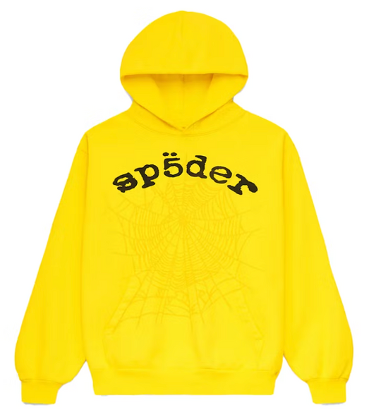 Sp5der Legacy Hoodie Yellow