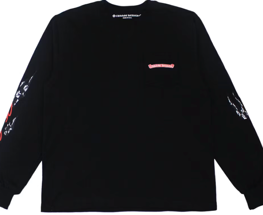 Chrome Hearts Matty Boy Stay Fast L/S T-shirt Black