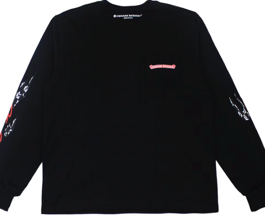 Chrome Hearts Matty Boy Stay Fast L/S T-shirt Black