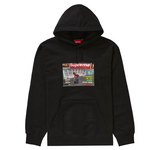 Supreme Thrasher Hooded Sweatshirt Black