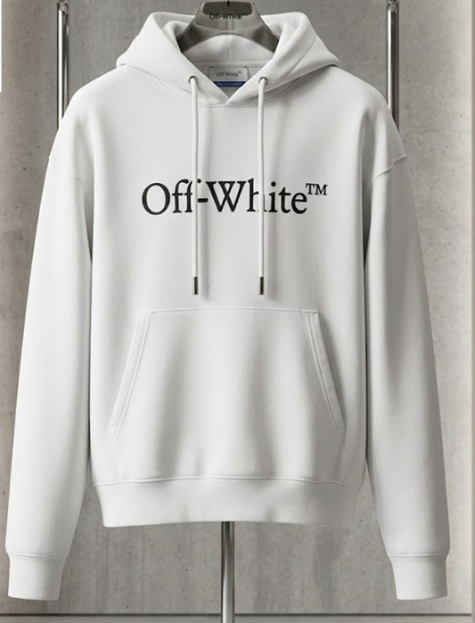 OFF-WHITE/Costco Hoodie Big Logo White