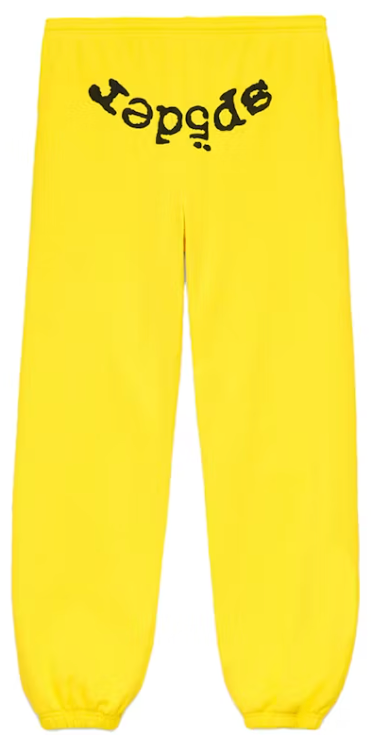 Sp5der Legacy Sweatpant Yellow
