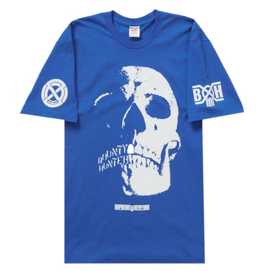 Supreme Bounty Hunter Skulls Tee Blue