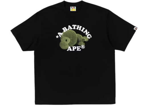 BAPE Milo College Relaxed Fit Tee Black