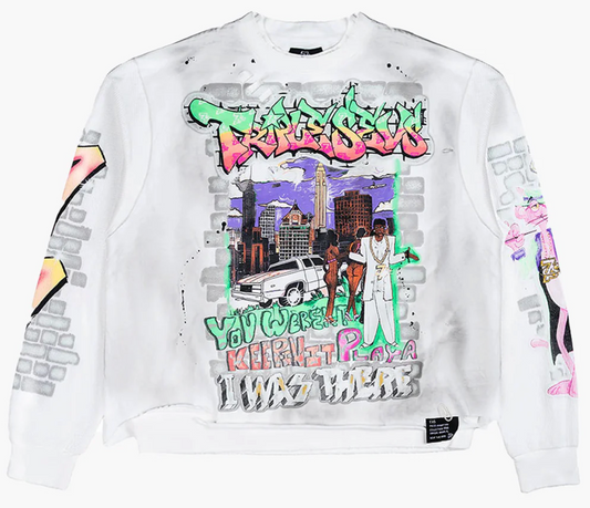 Triple Seven Player Longsleeve White