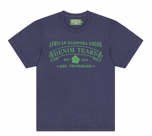 Denim Tears ADG Tee Purple/Green