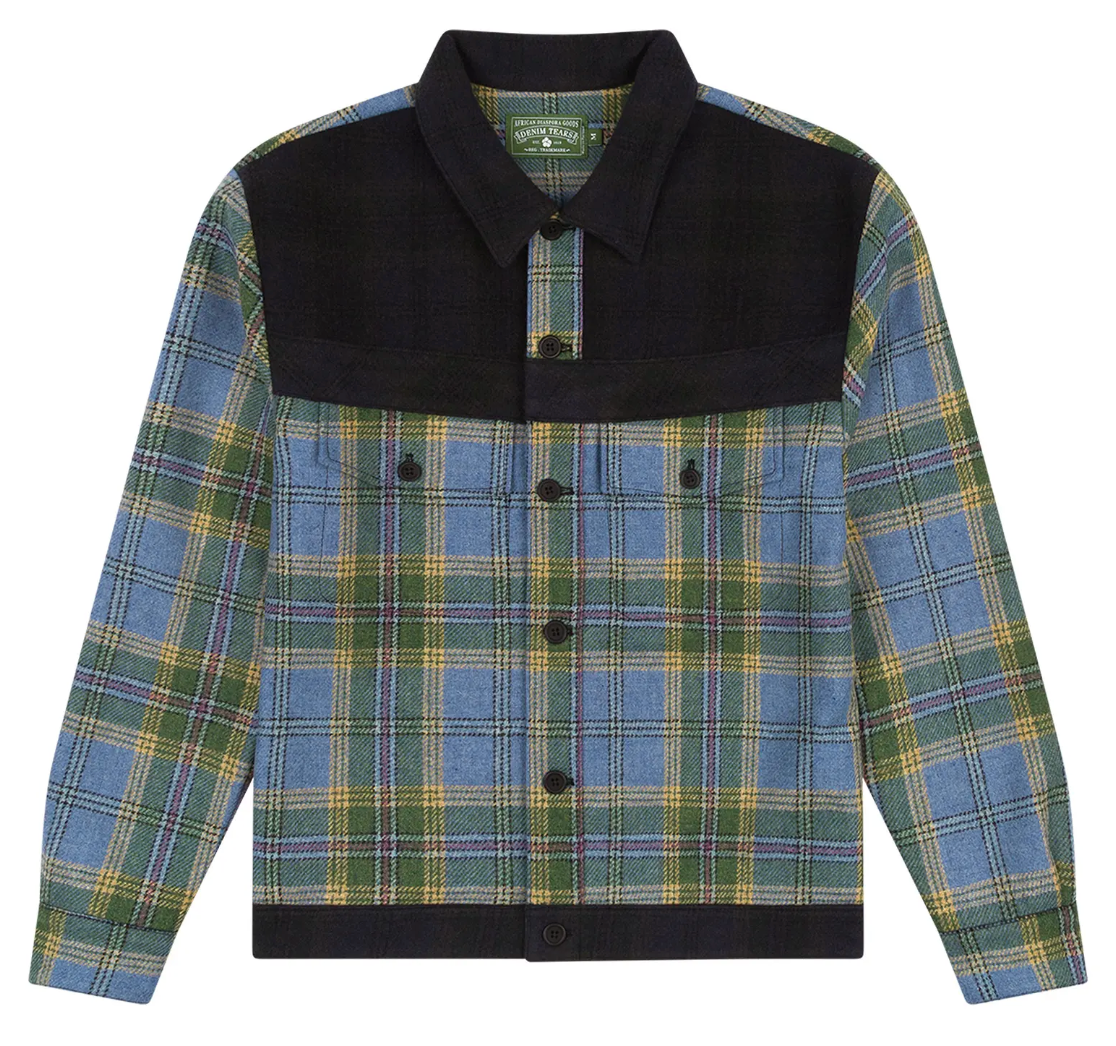 Denim Tears Double Tartan Shirt 'Multicolor'
