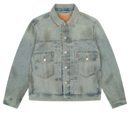 Denim Tears x Levi's Jacket Dirty Wash Type 2 Light Wash