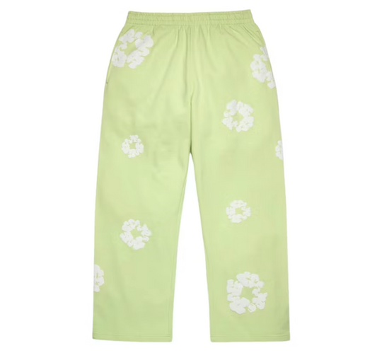 Denim Tears Cotton Wreath Baggy Sweatpants Mint