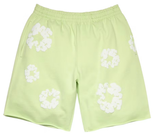 Denim Tears Cotton Wreath Sweatshorts Mint
