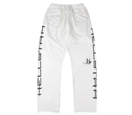 Hellstar Gothic Sweatpants White