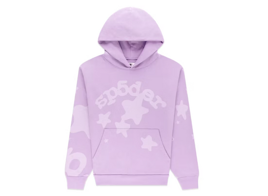Sp5der Beluga V2 Hoodie Acai