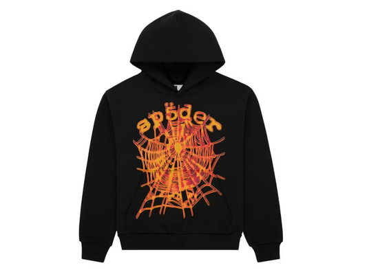 Sp5der OG Web V2 Hoodie Black