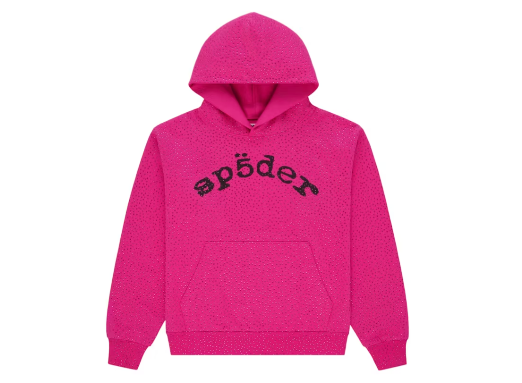 Sp5der VVS Hoodie Pink