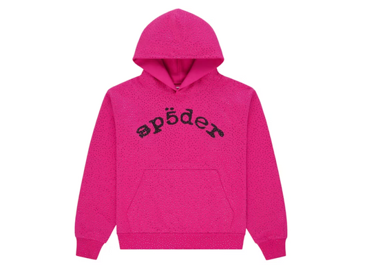 Sp5der VVS Hoodie Pink