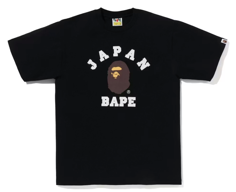BAPE Japan College City Tee Black
