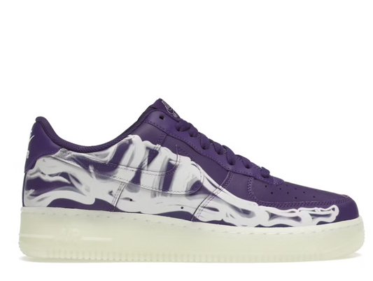 Nike Air Force 1 Low '07 QS Purple Skeleton Halloween (2021)