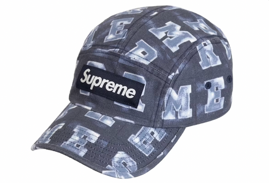 Supreme Blocks Camp Cap Navy