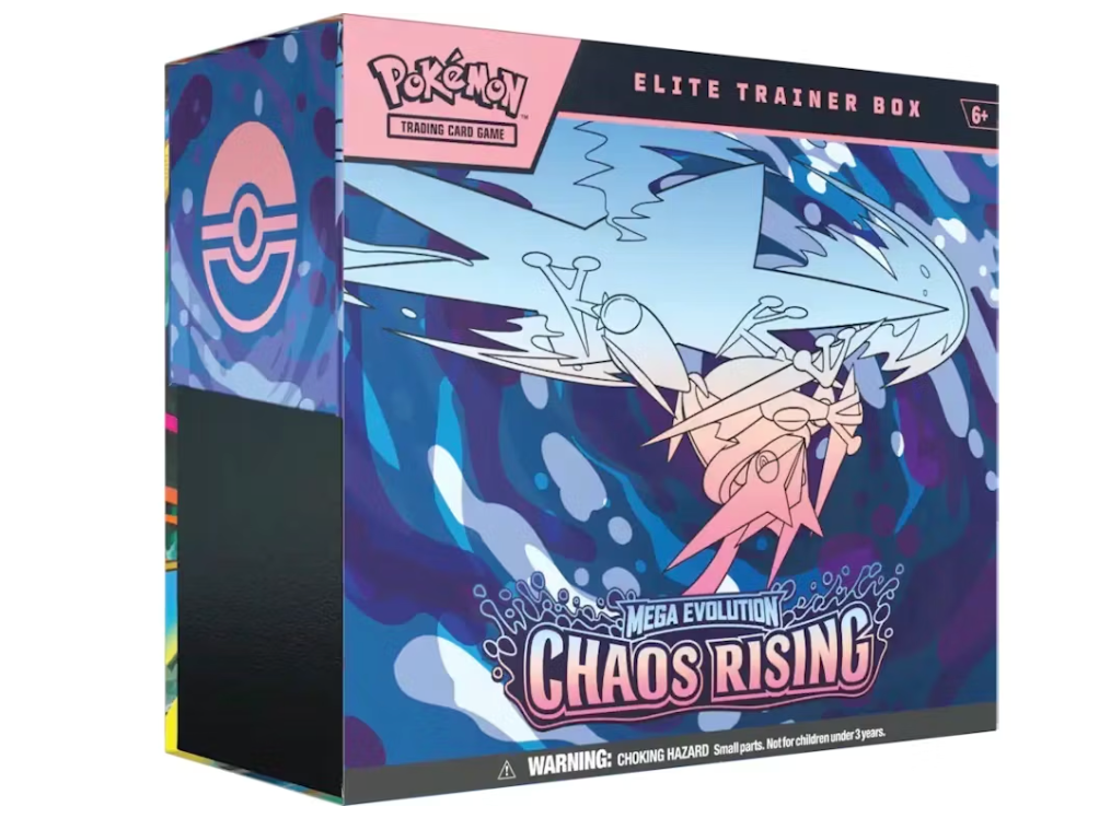 2026 Pokémon Mega Evolution Chaos Rising Elite Trainer Box