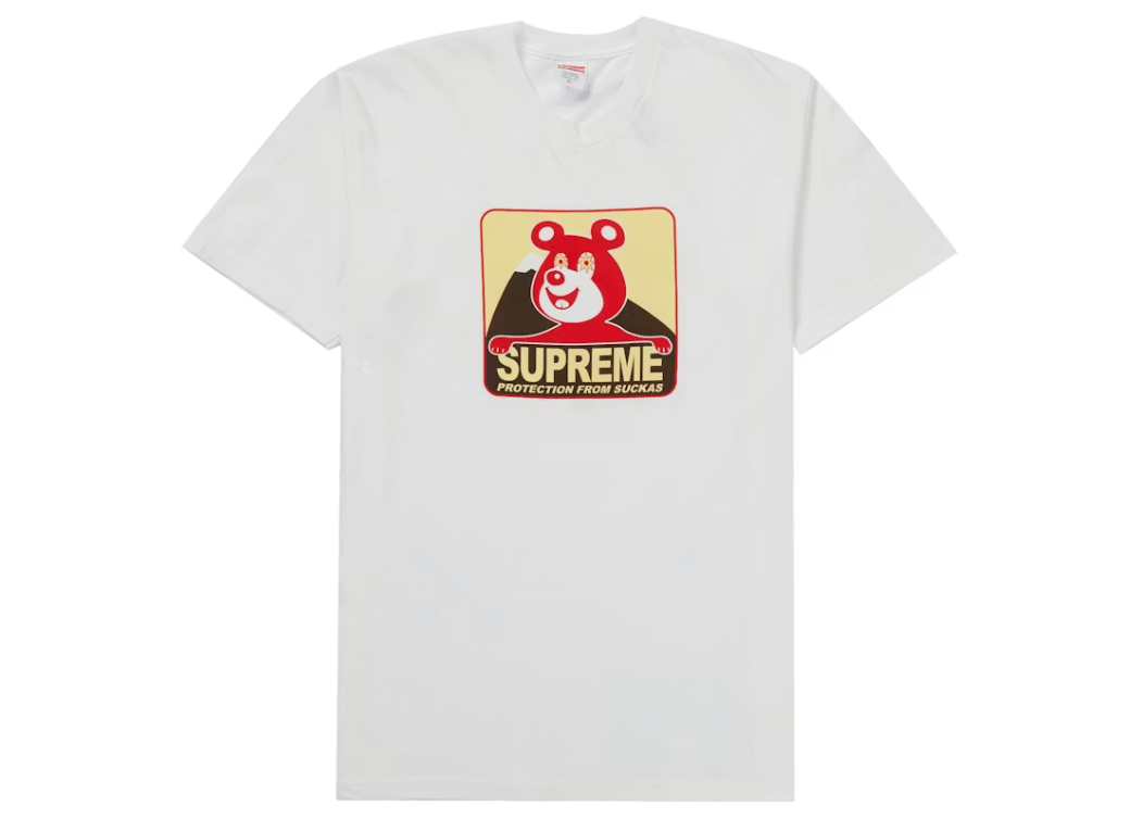 Supreme Bear Tee White