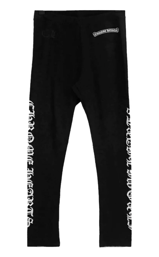 Chrome Hearts Script Leggings