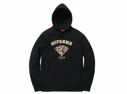 Supreme Centrepiece Hoodie Black