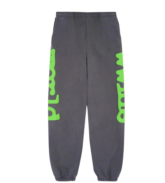 Sp5der Beluga Sweatpants Grey/Green