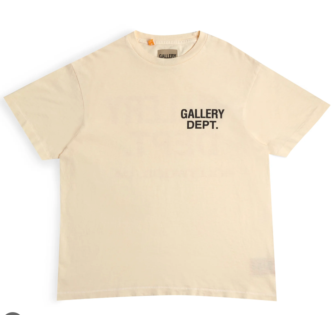 Gallery Dept Souvenir Tee Tan