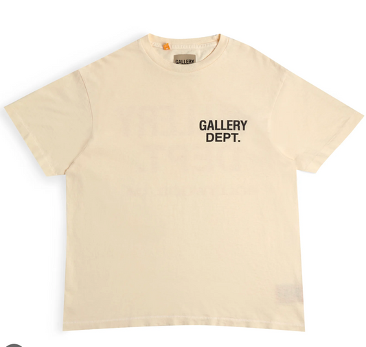 Gallery Dept Souvenir Tee Tan