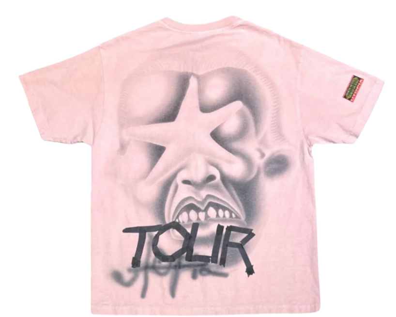 Travis Scott Utopia Tour Front Row Seats Circus Maximus T-Shirt Pink