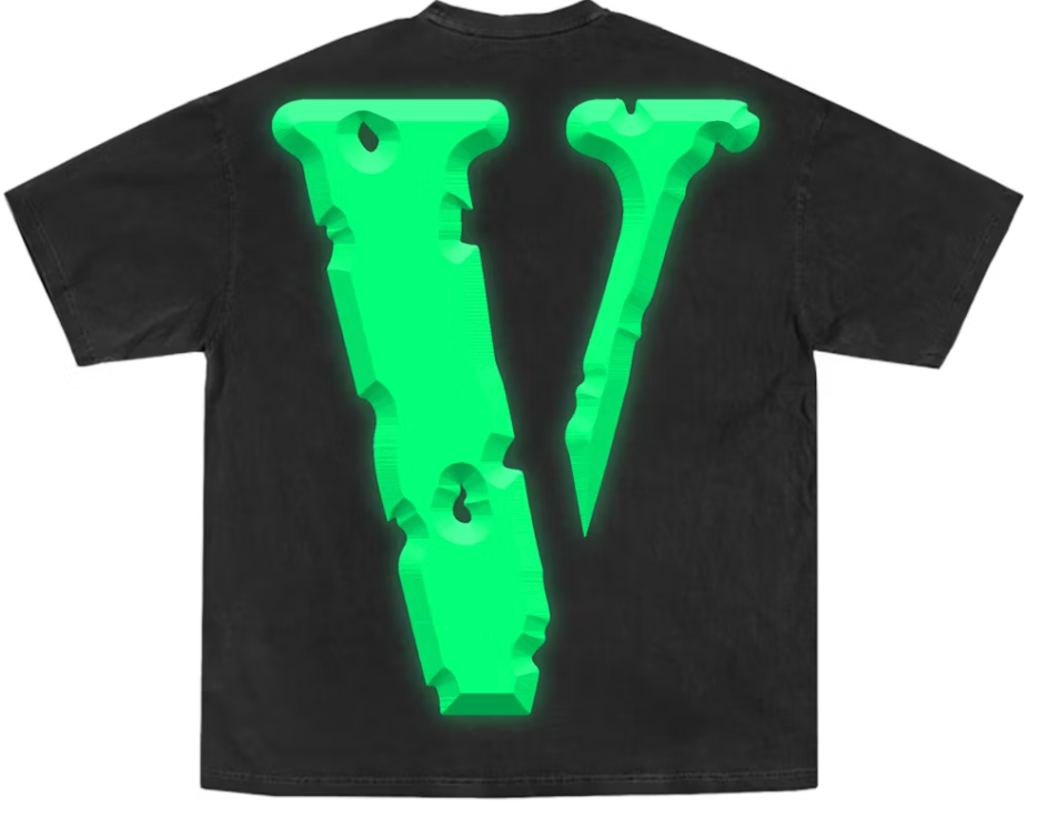 YoungBoy NBA x Vlone Cross Roads Tee Black