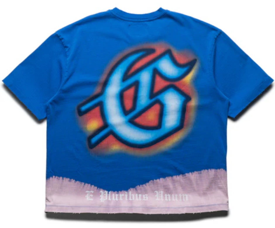 Godspeed Off The Leash Blue Tee