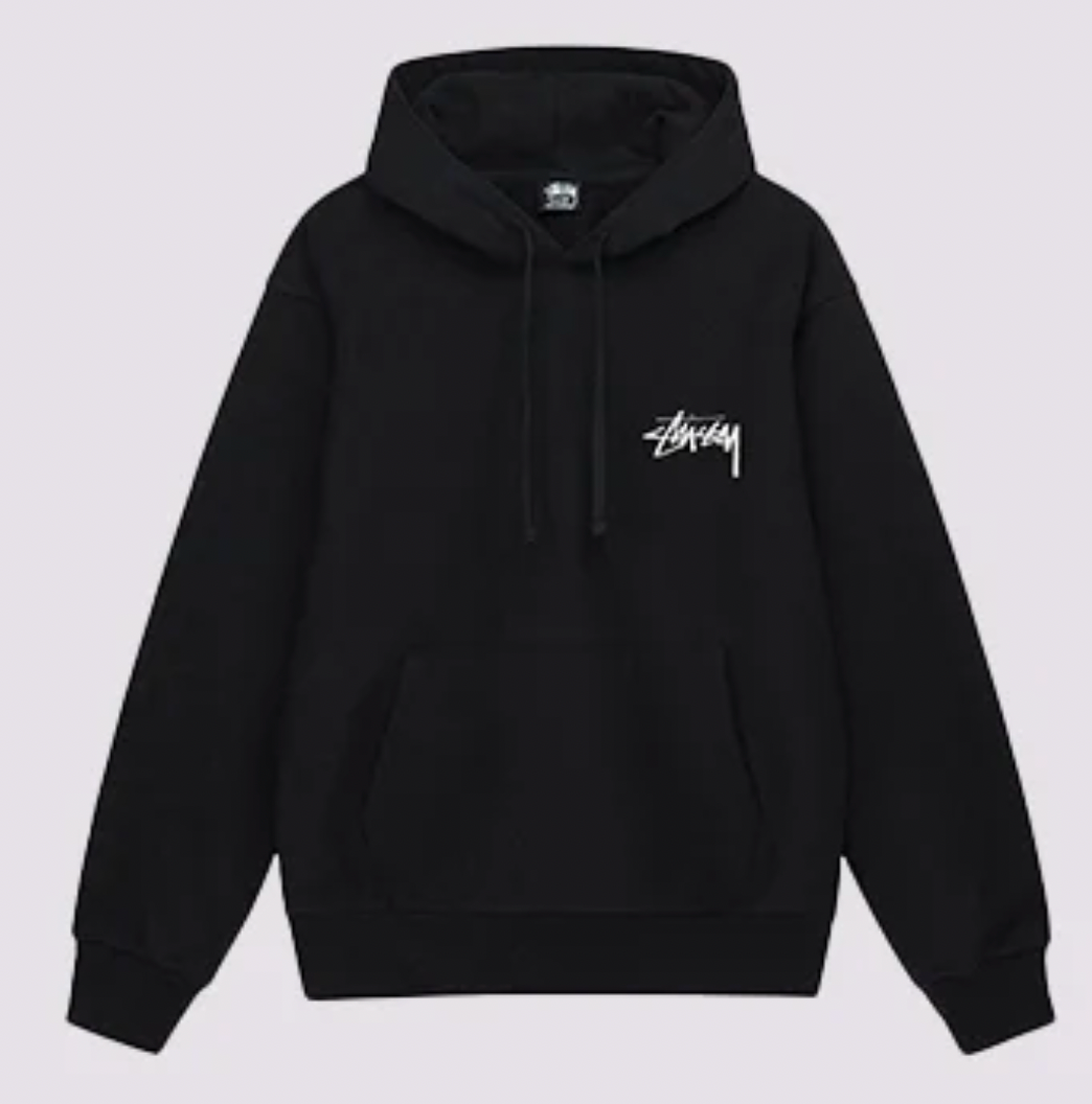 Stussy Orange Diced Out Hoodie