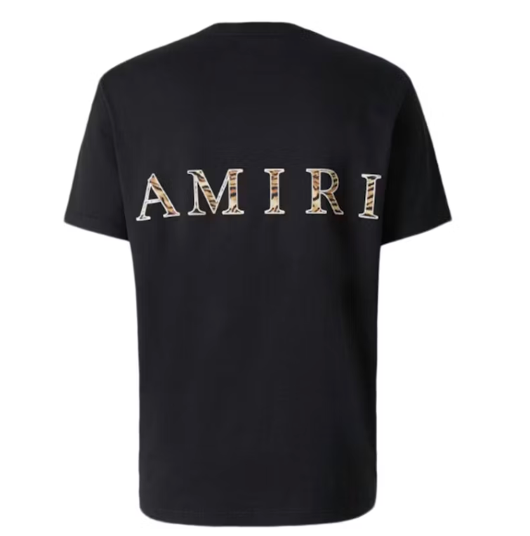 AMIRI Tiger Luna New Year MA T-Shirt Black/Tiger Print