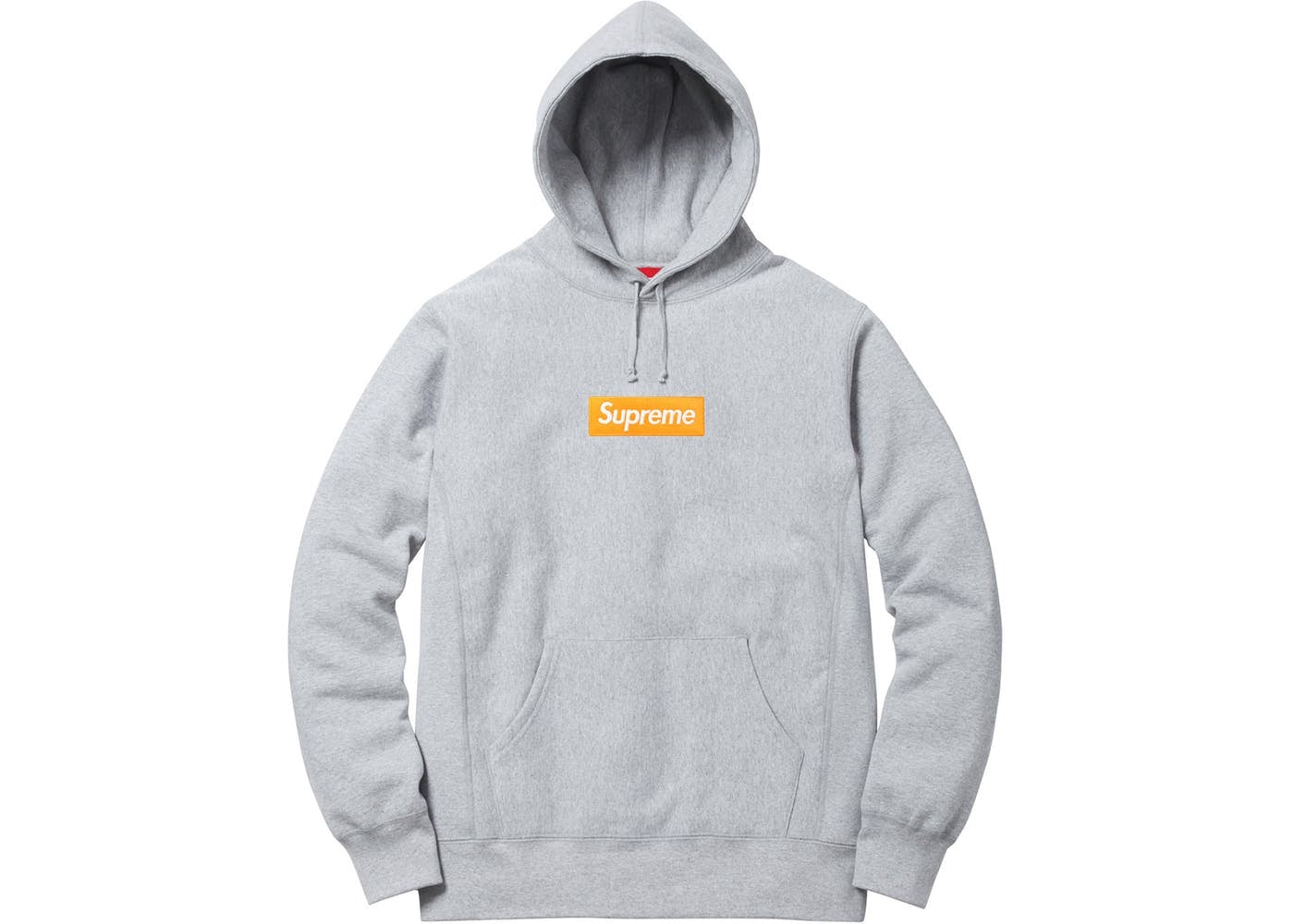 Supreme Box Logo Hooded  Sweatshirt (FW17) Heather Grey
