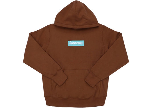 Supreme Box Logo Hooded Sweatshirt (FW17) Rust