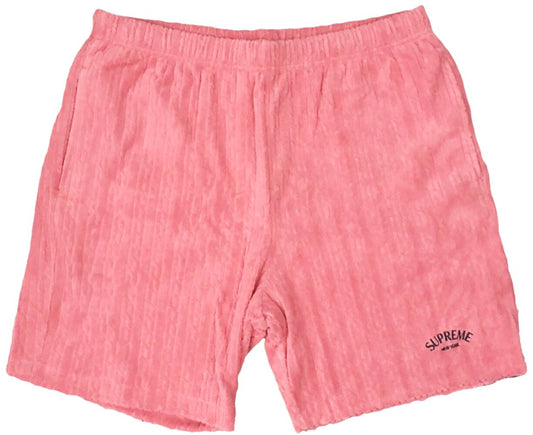 Supreme Cable Knit Terry Short Pink