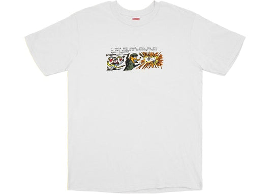 Supreme Dog Shit Tee White