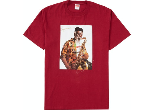Supreme Pharoah Sanders Tee Cardinal