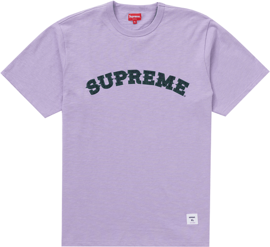 Supreme Plaid Applique S/S Top Violet