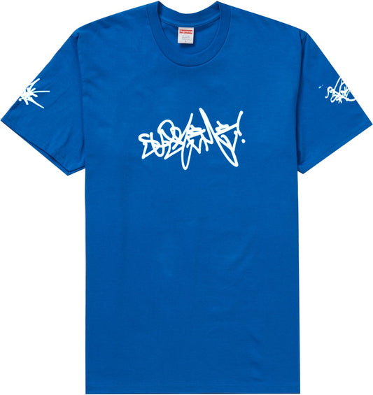 Supreme Rammellzee Tag Tee Royal