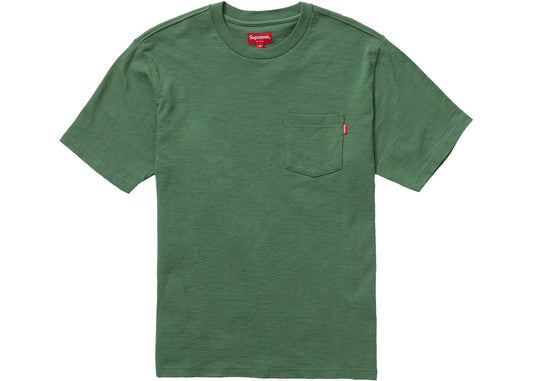 Supreme S/S  Pocket Tee Olive
