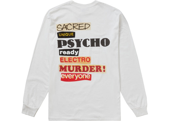 Supreme Sacred Unique L/S Tee White